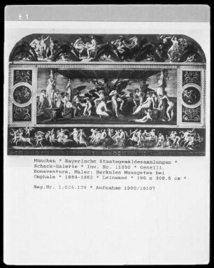 Herkules Musagetes bei Omphale