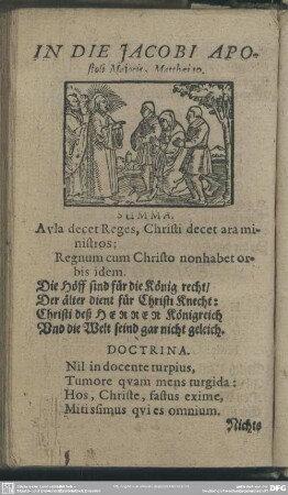 In Die Jacobi Apostoli Maioris, Matthaei 10.