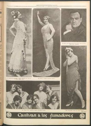 Teatros y variedades [Fotografías]