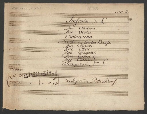 Sinfonien; orch; C-Dur; K 90; G C8