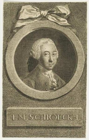 Bildnis des I. M. Schroeckh