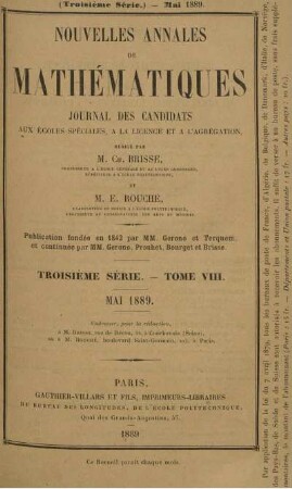 Mai 1889.