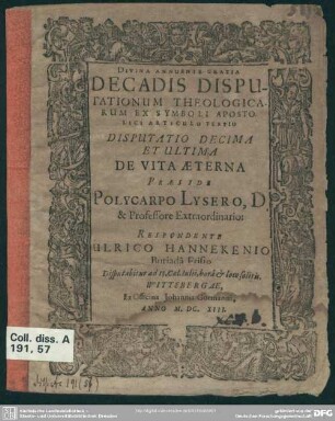 10: De vita aeterna