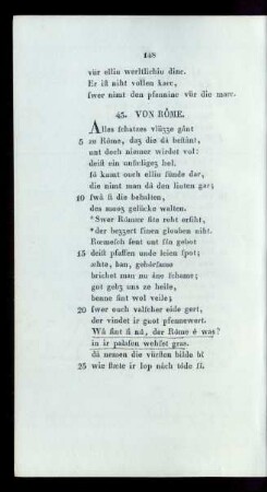 45. Von Rôme.