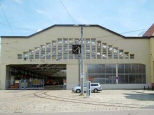 Dresden: Straßenbahnhof Waltherstraße