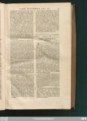 Cap. IV. Confessio Catholicorum de Dei Providentia.