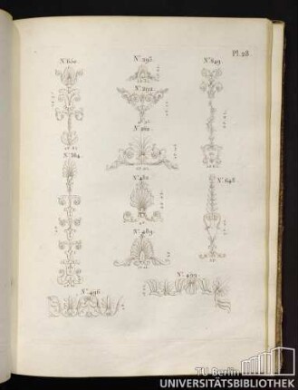 Pl. 28. No. 650, No. 293, No. 649, No. 292, No. 262, No. 384, No. 482, No. 648, No. 489, No. 496, No. 499.