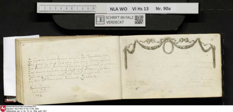 Stammbuch des Ernst Philipp Ludwig Zellmann (1763-1795) aus
                           Braunschweig