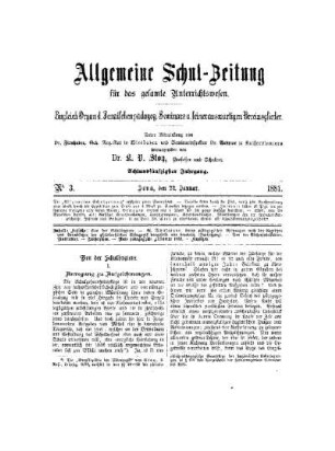 Von der Schulhygiene