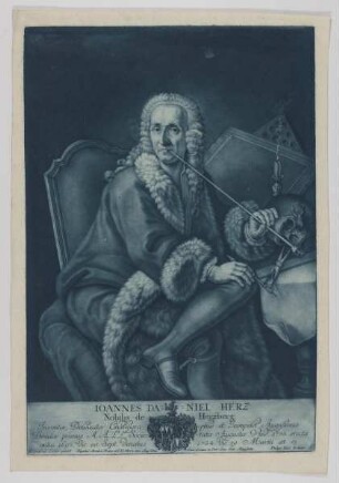 Bildnis des Iohann Daniel Herz