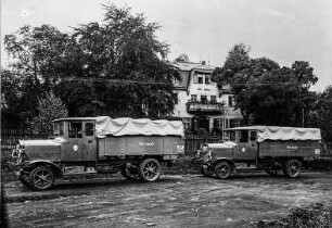 Lastkraftwagen der Reichspost : LKW der Dresdner Hille-Werke