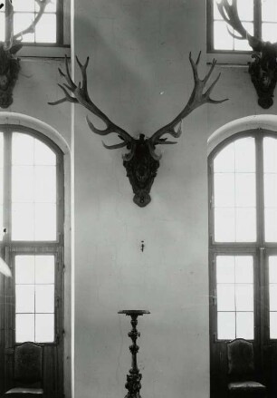 Schloss, Moritzburg. Speisesaal, Detail