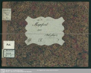Magnificat - Mus.4888-E-9 : S, Coro, orch - C; FenR 2.14
