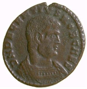 Münze, Centenionalis, 351 - 353