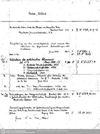 Hess, Albert (Hesse)