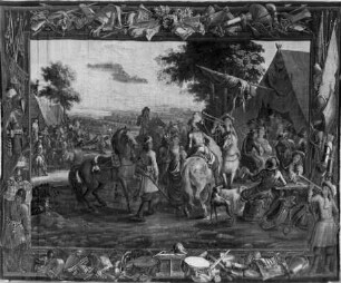 Tapisserie: Feldlager ("Campement")