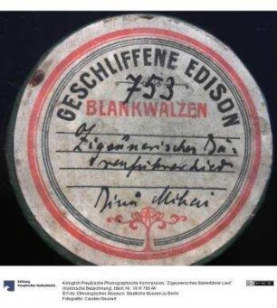 "Zigeunerisches Bärenführer-Lied" (historische Bezeichnung)