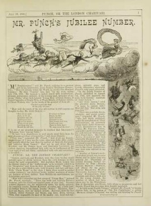 Mr. Punch's jubilee number