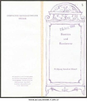 Bastien und Bastienne