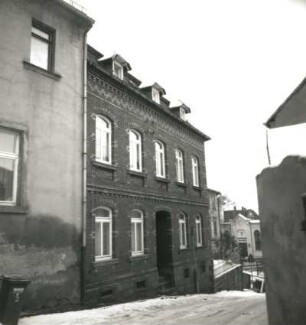 Reichenbach (Vogtland), Kolpingstraße 4. Wohnhaus (um 1900). Straßenansicht