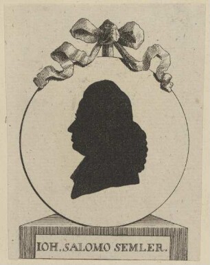 Bildnis des Ioh. Salomo Semler