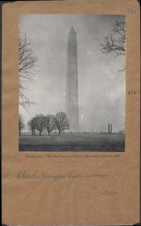 Washington: Der Washington-Obelisk, Nationaldenkmal der U.S.A.