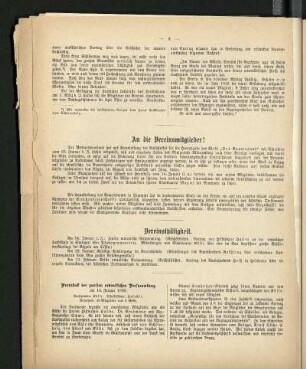 Vereinstätigkeit
