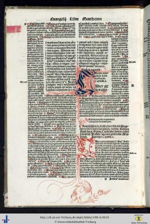 Evangelium secundum Matthaeum.