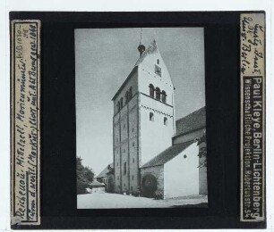 Mittelzell, Münster St. Maria und Markus (Reichenau-Mittelzell) : Außenansicht, W-Turm