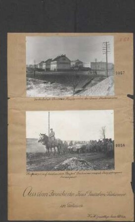 Zuckerfabrik Chodonow, Hauptquartier des Armee-Oberkommandos