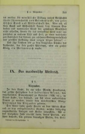 IX. Das macedonische Weltreich