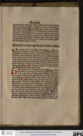 Simonis et Iude apostolorum, sermo xliiii.