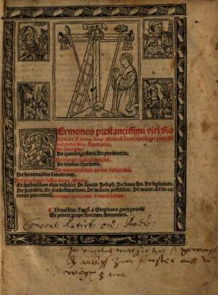 Sermones prestantissimi viri Roberti de Litio ... : de adventu, de quadragesima, de penitentia, de rimore iudiciorum dei ...