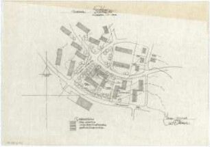 Gsaenger, Gustav; Amberg - Süd (Bayern); Ev. Erlöser Kirche - Variante (Lageplan)