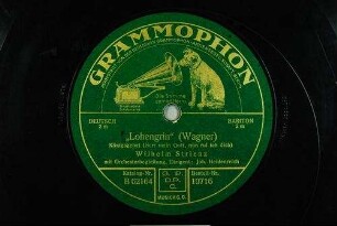 "Lohengrin" : Königsgebet (Herr mein Gott, nun ruf ich dich) / (Wagner)