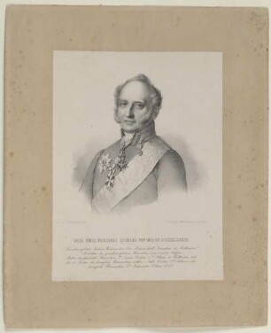 Bildnis des Carl Emil Spiegel von und zu Pickelsheim