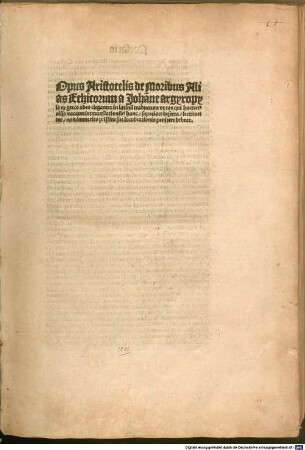 De moribus