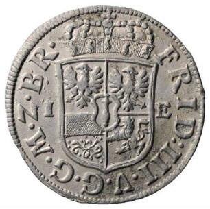 Fundmünze, 1/12 Taler, 1690