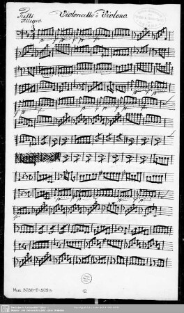 Violoncello o Violono.