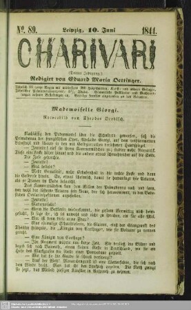 Mademoiselle Giorgi - Rococobild