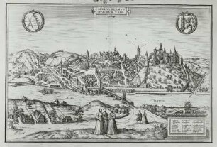 Meißen vom rechten Elbufer aus : Meißen, Elbbrücke