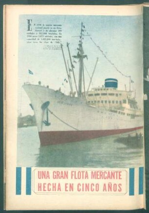 Una gran flota mercante hecha en cinco años