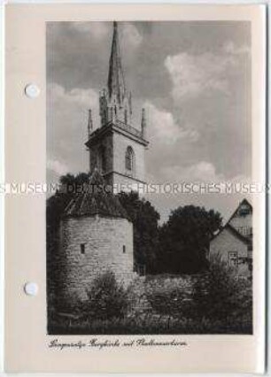 Bad Langensalza, Bergkirche St. Stephan und Stadtmauerturm