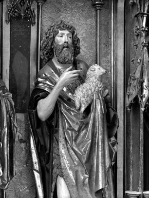 Altar in zweiter Öffnung — Der heilige Johannes der Täufer
