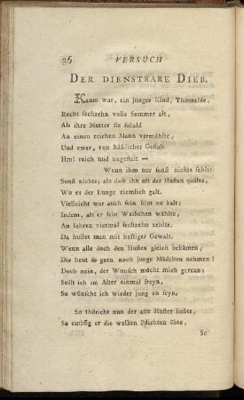 Der Dienstbare Dieb.