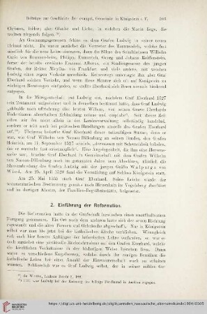 2. Einführung der Reformation