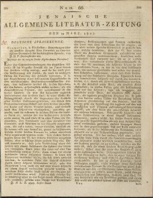 Num. 66. Den 19. März 1805