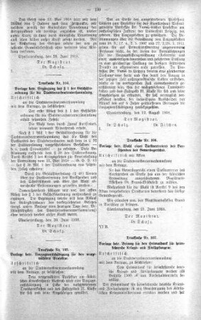 No. 10. (96-118) (104,105,106,107.), 04. September 1918