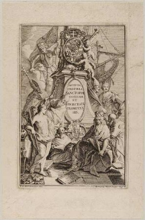 Titelblatt "Officia Propria Sanctorum Ecclesiae Et Dioecesis Olomucensis"