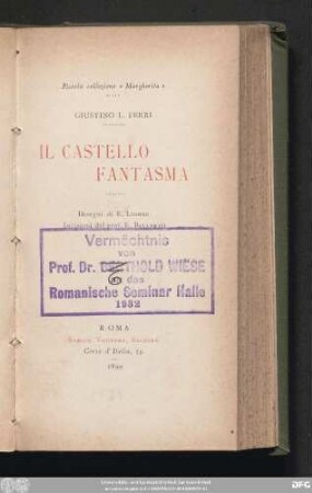 Il castello fantasma